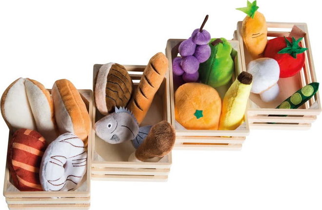 Dětský hrací set Food Crates – Roba