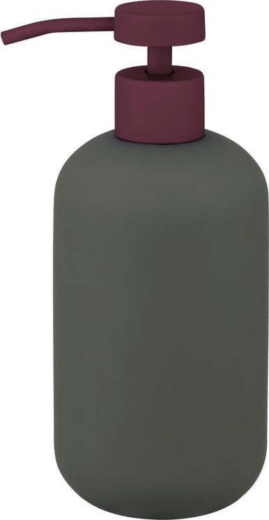 Tmavě zelený keramický dávkovač mýdla 120 ml Lotus Play – Mette Ditmer Denmark