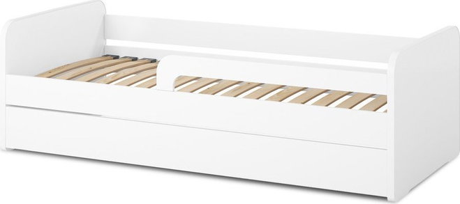 Bílá dětská postel s roštem 80x200 cm Duuli – ELTAP