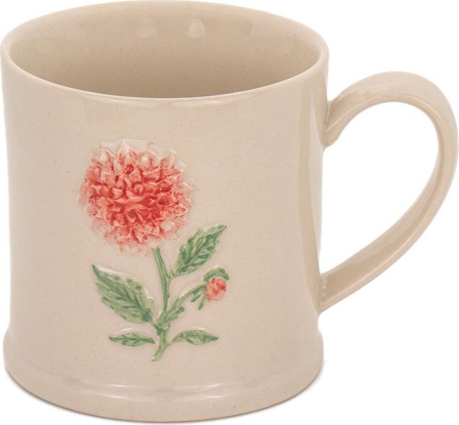 Béžový keramický hrnek Dahlia – Sass & Belle