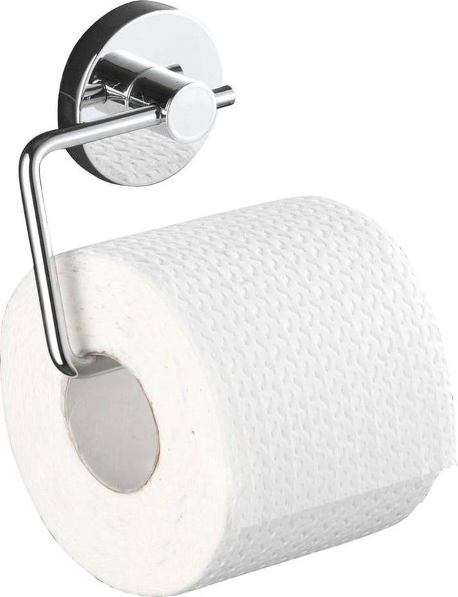 Samodržící držák na toaletní papír Wenko Vacuum-Loc, nosnost až 33 kg