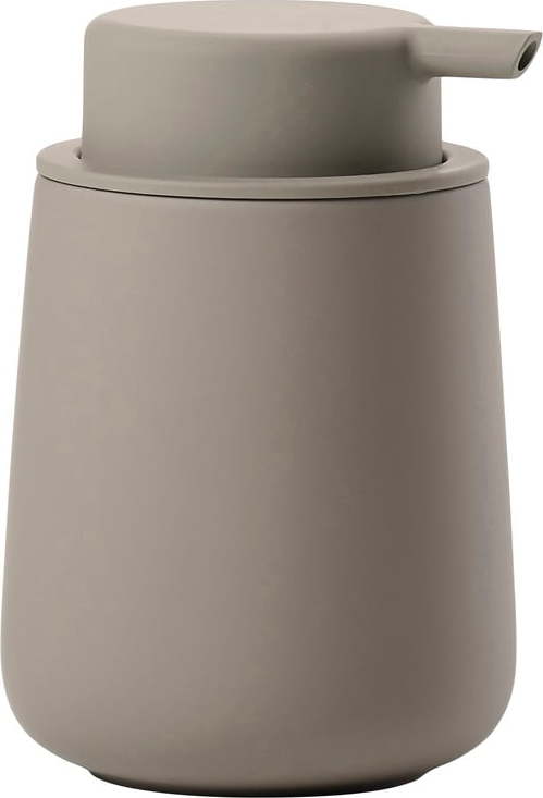 Hnědý kameninový dávkovač mýdla 250 ml Nova One – Zone