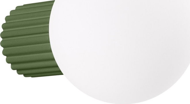 Zelené nástěnné svítidlo ø 12 cm Orbital – Sollux