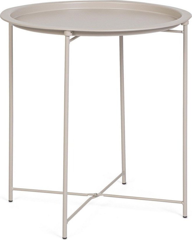 Kovový kulatý odkládací stolek ø 47 cm Hilmar – Yes Everyday