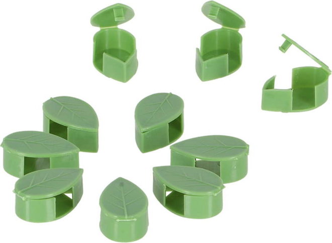 Podpěra rostlin z recyklovaného plastu 10 ks (výška 3 cm) – Esschert Design