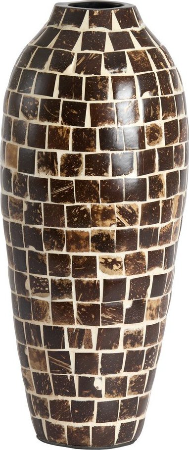 Hnědá bambusová váza (výška 40 cm) Tudela – Light & Living