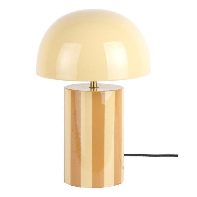 Žlutá kovová stolní lampa (výška 34 cm) Rayado – Leitmotiv