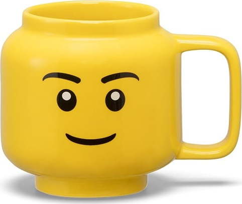 Žlutý keramický dětský hrnek 255 ml Head – LEGO®