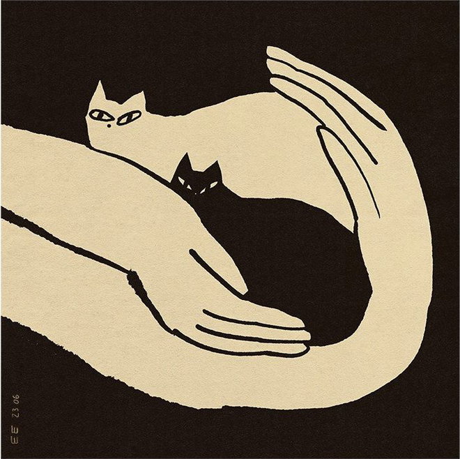 Plakát 30x40 cm Kittens – Enikő Katalin Eged – The Poster Club