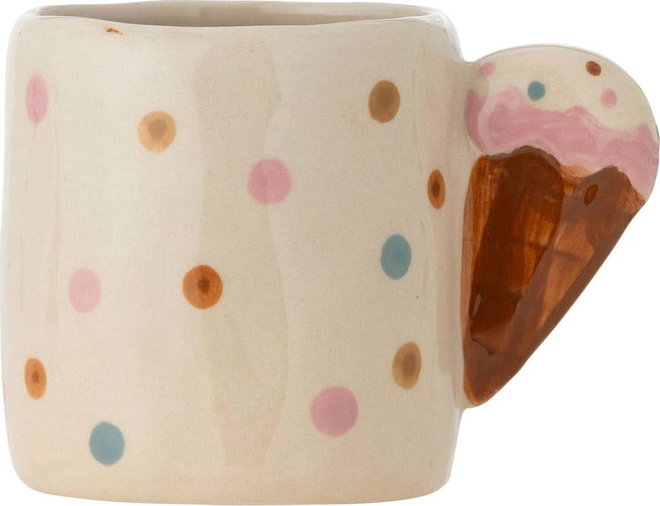 Béžový keramický dětský hrnek 255 ml Creamy – Bloomingville Mini