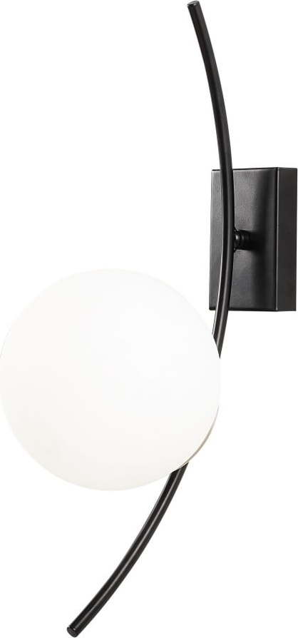 Bílé/černé nástěnné svítidlo Hilal – Opviq lights