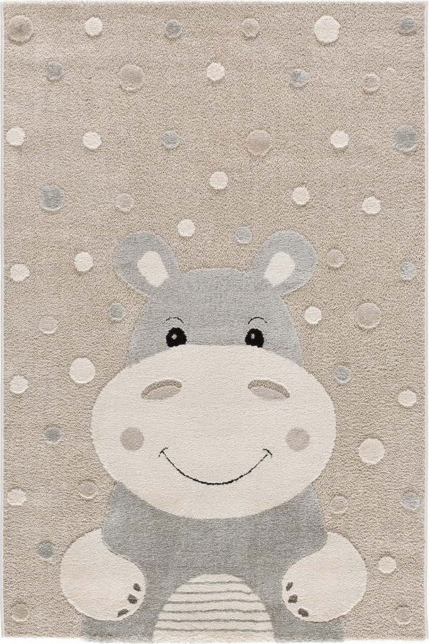 Béžový dětský koberec 120x170 cm Clown – Universal