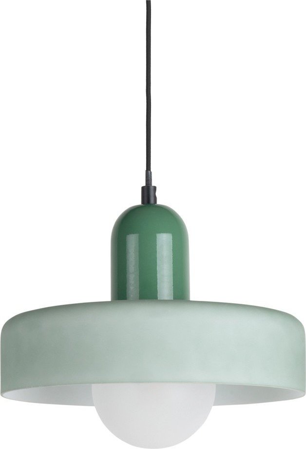 Zelené závěsné svítidlo ø 25 cm Opaco Grato – Leitmotiv