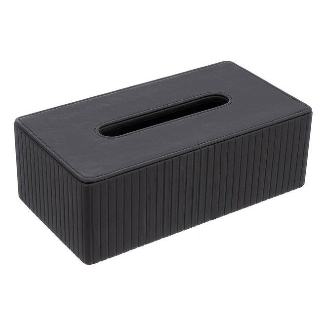 Box na kapesníky z eko kůže Gentleman – Orion