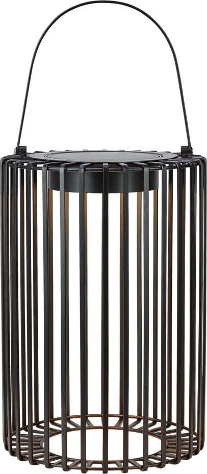 Černá venkovní solární LED lucerna na USB (výška 54 cm) Cavia – Markslöjd