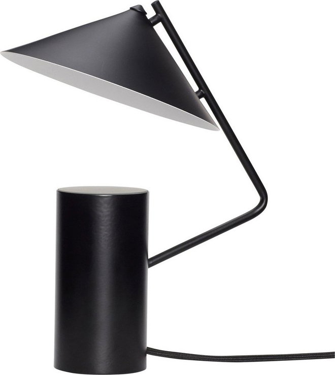 Černá kovová stolní lampa (výška 32 cm) Sen – Hübsch