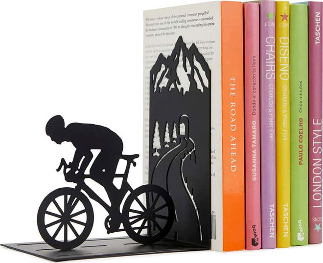 Zarážka na knihy Cyclist – Balvi