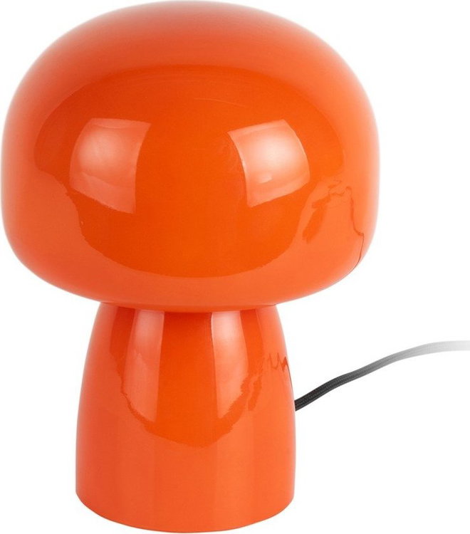 Oranžová skleněná stolní lampa (výška 20 cm) Fervor – Leitmotiv