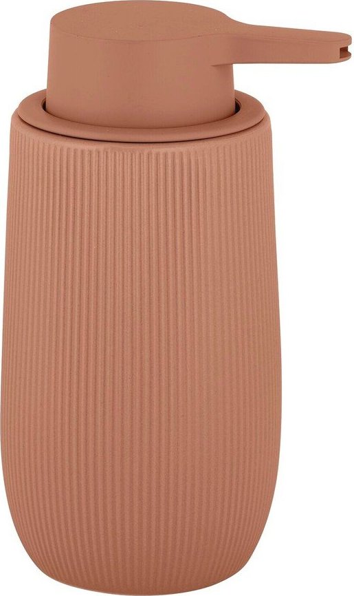 Hnědý plastový dávkovač mýdla 400 ml Fablo – Wenko