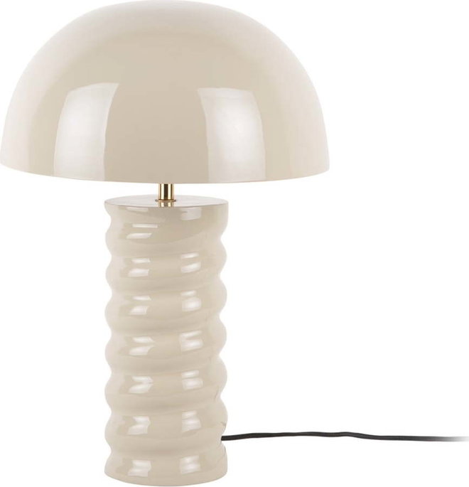 Šedá stolní lampa (výška 45 cm) Gracio – Leitmotiv