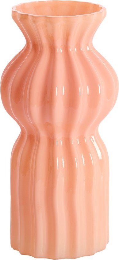 Růžová skleněná váza (výška 28 cm) Terento – Light & Living