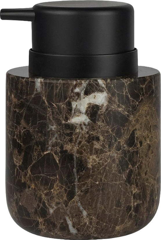 Hnědý mramorový dávkovač mýdla 200 ml Marble – Mette Ditmer Denmark