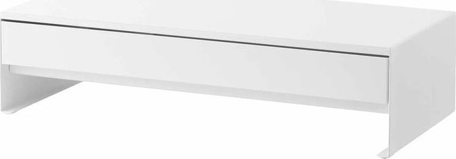 Bílý kovový stojan na monitor Tower – YAMAZAKI