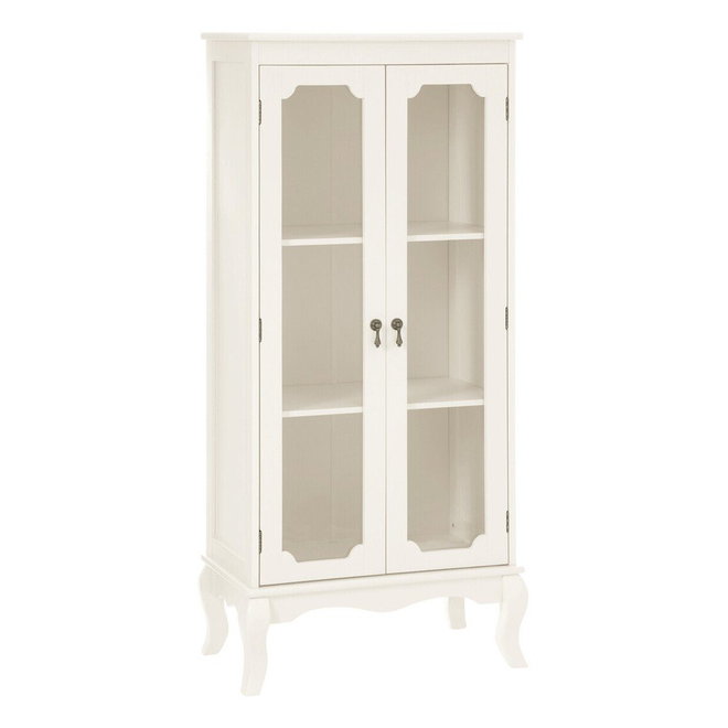 Bílá vitrína 58x131x32 cm Marcella – Premier Housewares