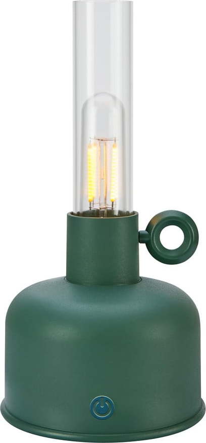 Tmavě zelená LED stolní lampa (výška 22 cm) Astrid – Markslöjd