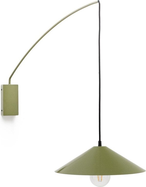 Zelené nástěnné svítidlo ø 35 cm Kally – Kave Home