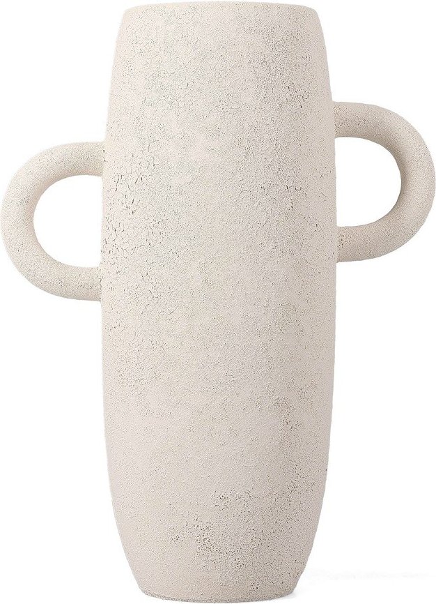 Bílá keramická váza (výška 30 cm) Bullet – S|P Collection