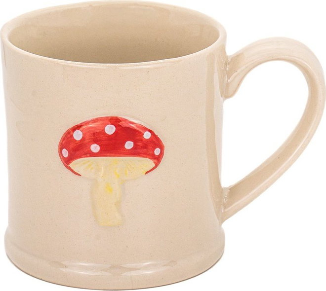 Béžový keramický hrnek Mushroom – Sass & Belle