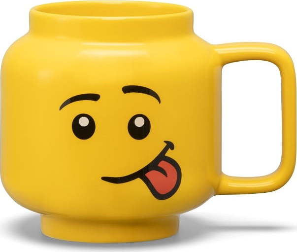 Žlutý keramický dětský hrnek 530 ml Head – LEGO®
