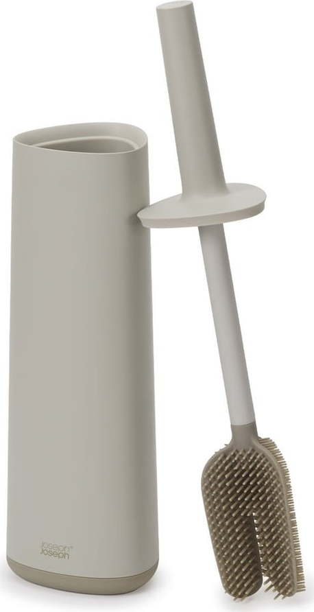 Béžová WC štětka Flex360 – Joseph Joseph