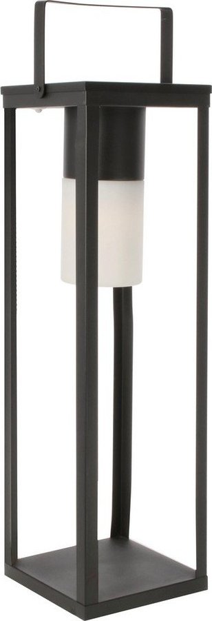 Černá solární/na USB LED lucerna (výška 75 cm) Solar – Bizzotto