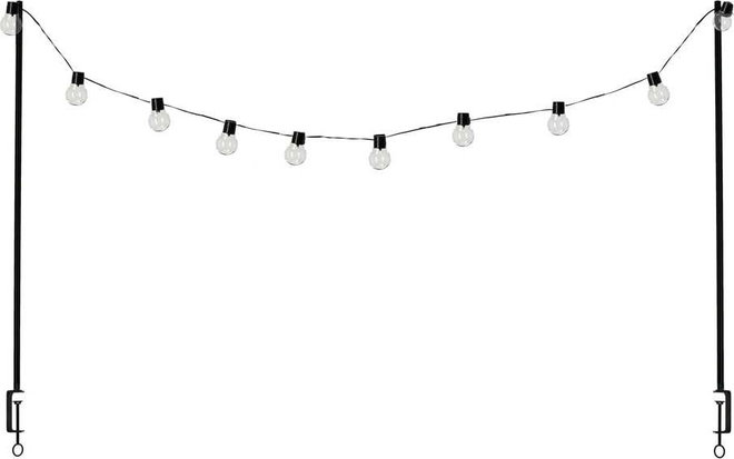 Solární světelný řetěz počet žárovek 10 ks délka 220 cm – Esschert Design
