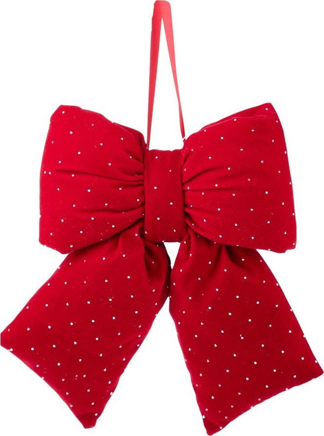 Látková závěsná vánoční dekorace 16,5 cm Ribbon – Brandani