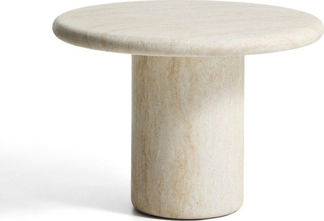 Betonový kulatý zahradní jídelní stůl ø 122 cm Drasi – Kave Home