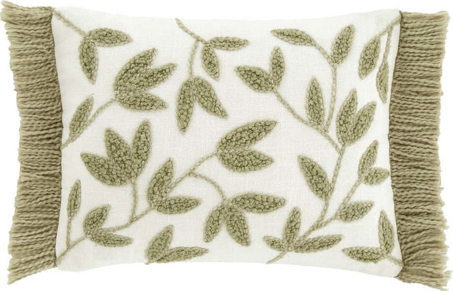 Bavlněný dekorační polštář 30x40 cm Sorrel Leaves – Catherine Lansfield