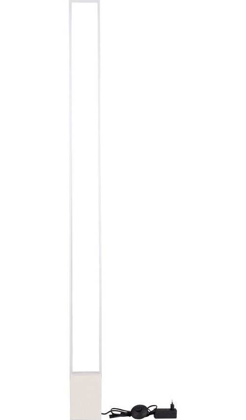 Bílá LED stojací lampa (výška 161 cm) Lithos – Nova Luce