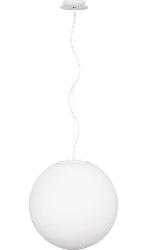 Bílé skleněné závěsné svítidlo ø 40 cm Nevoso – Nova Luce