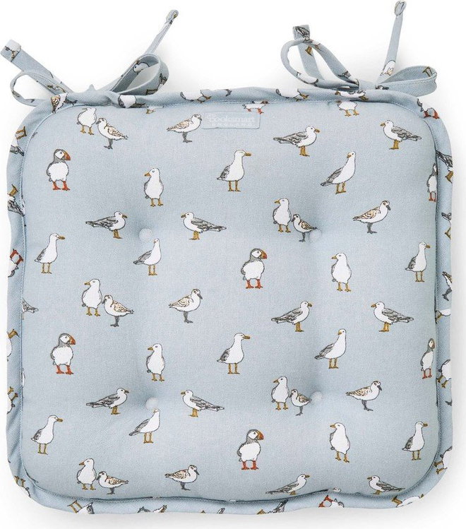 Bavlněný sedák 34x36 cm Costal Birds – Cooksmart ®