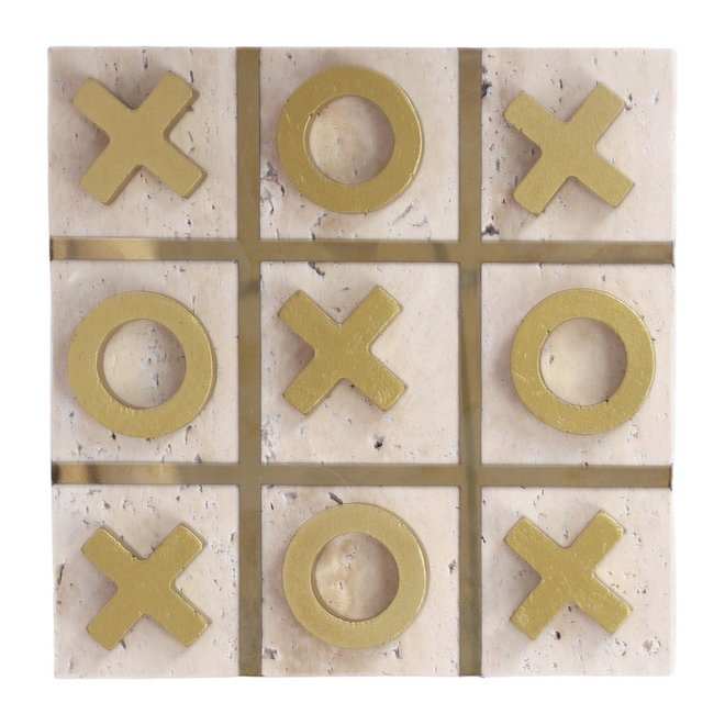 Kamenná drobná dekorace Tic Tac Toe – PT LIVING