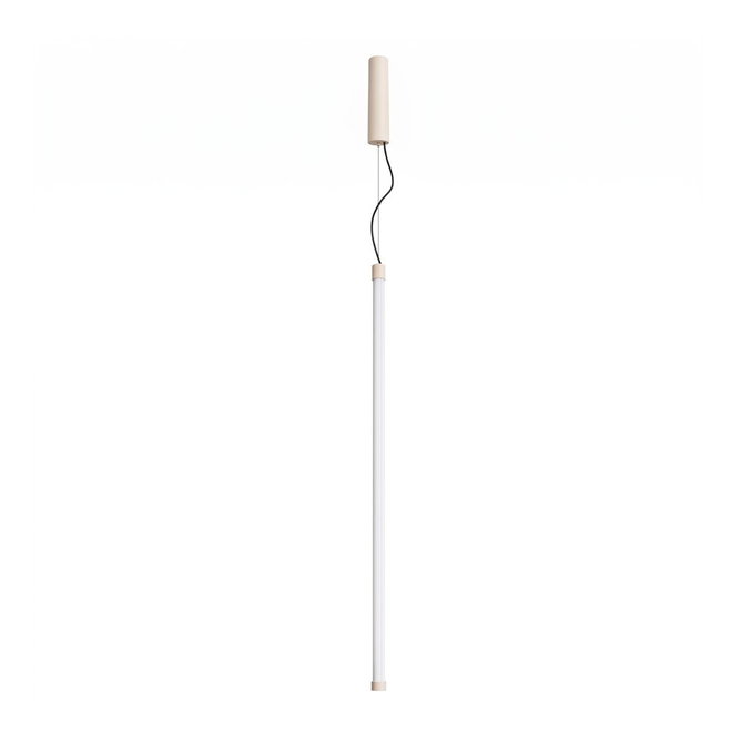 Béžové kovové LED závěsné svítidlo ø 6 cm TRANG – Thoro