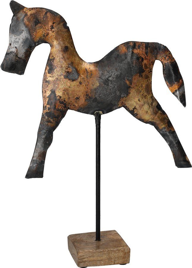 Kovová vánoční figurka (výška 35 cm) – Dakls