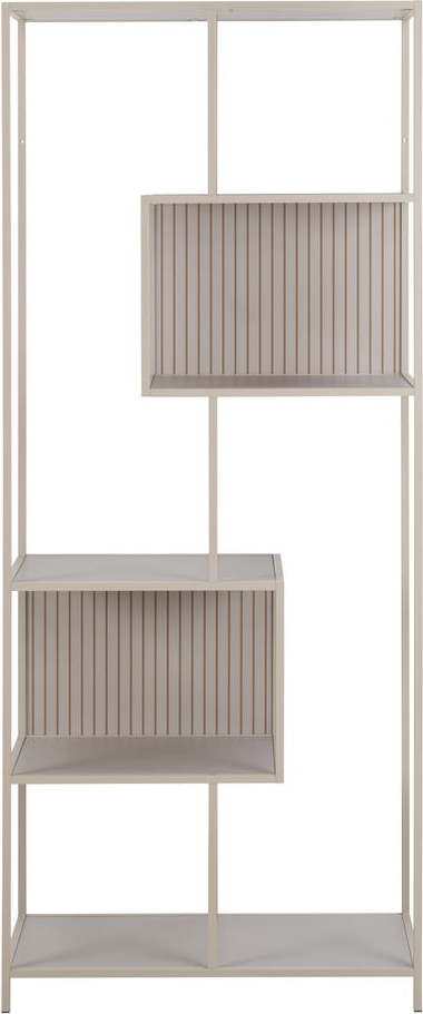 Šedá knihovna 77x185x35 cm Seaford – Actona