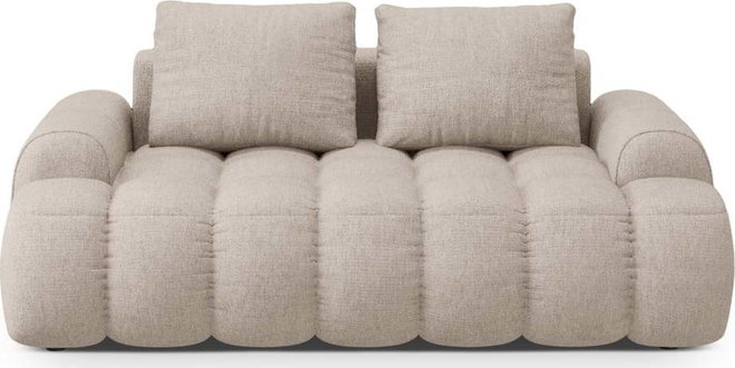 Světle hnědá pohovka 175 cm Linz – Cosmopolitan Design