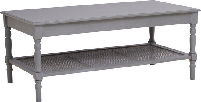 Šedý konferenční stolek 60x120 cm Heritage – Premier Housewares