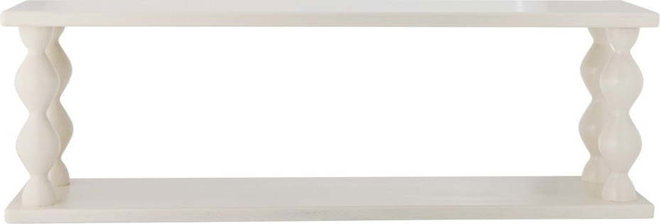 Bílá patrová police 80 cm Salino – Bloomingville