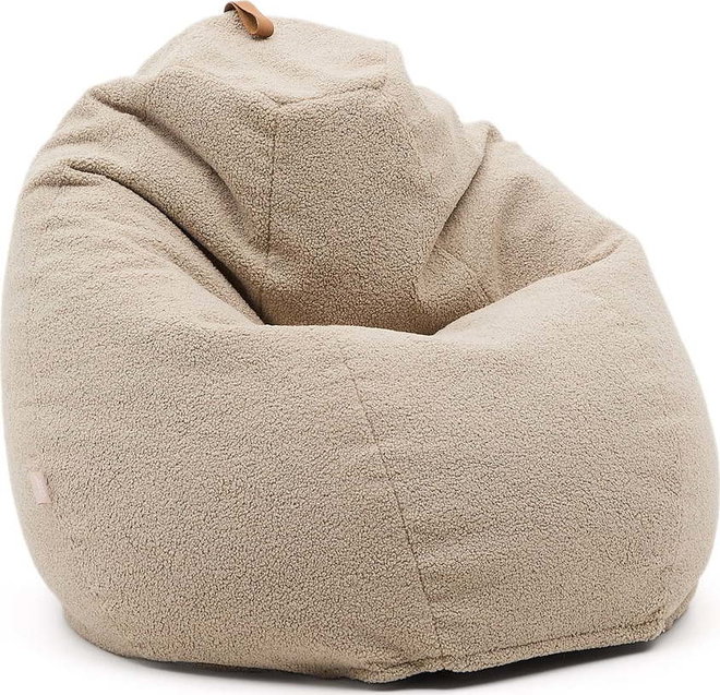 Béžový sedací vak Vicka – Kave Home